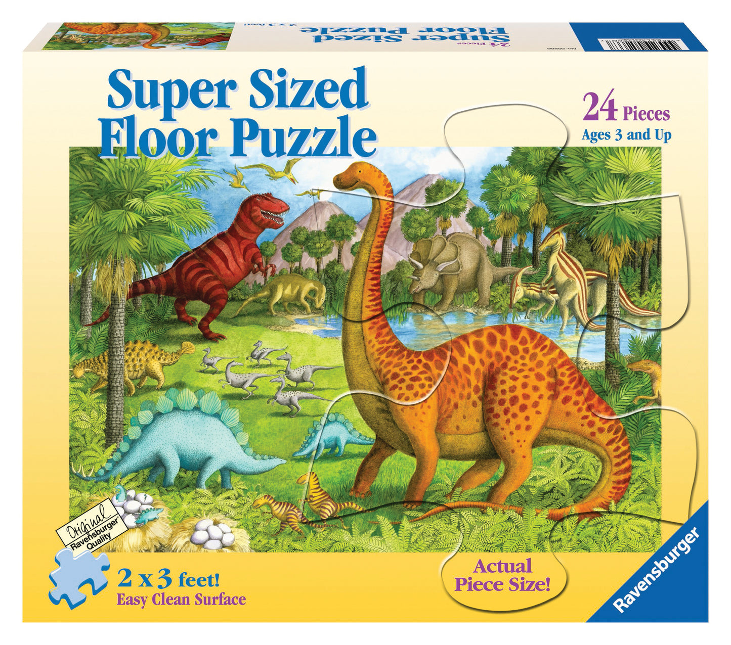 Ravensburger Dinosaur Pals Supersize Puzzle 24pc