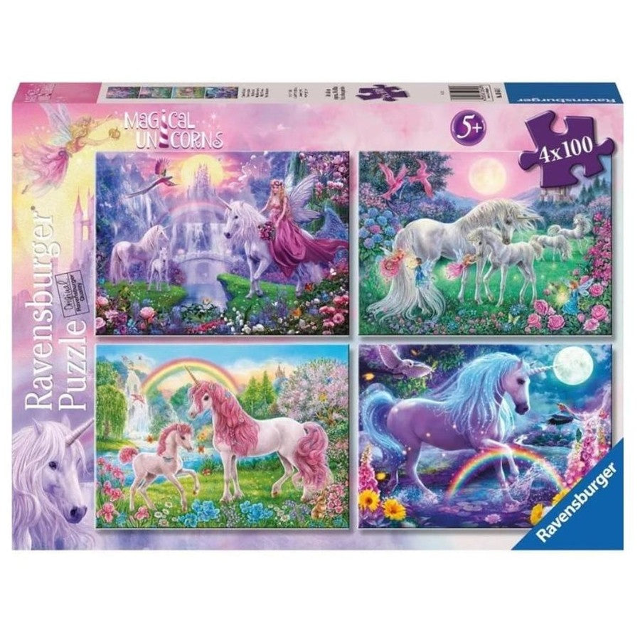 Ravensburger Magical Unicorns 4x100p