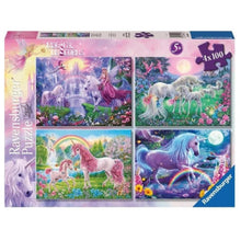 Ravensburger Magical Unicorns 4x100p