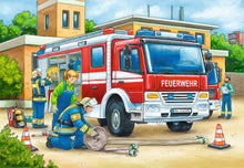 Ravensburger Police and Firefighters Jigsaw Puzzle 2x12 Pieces