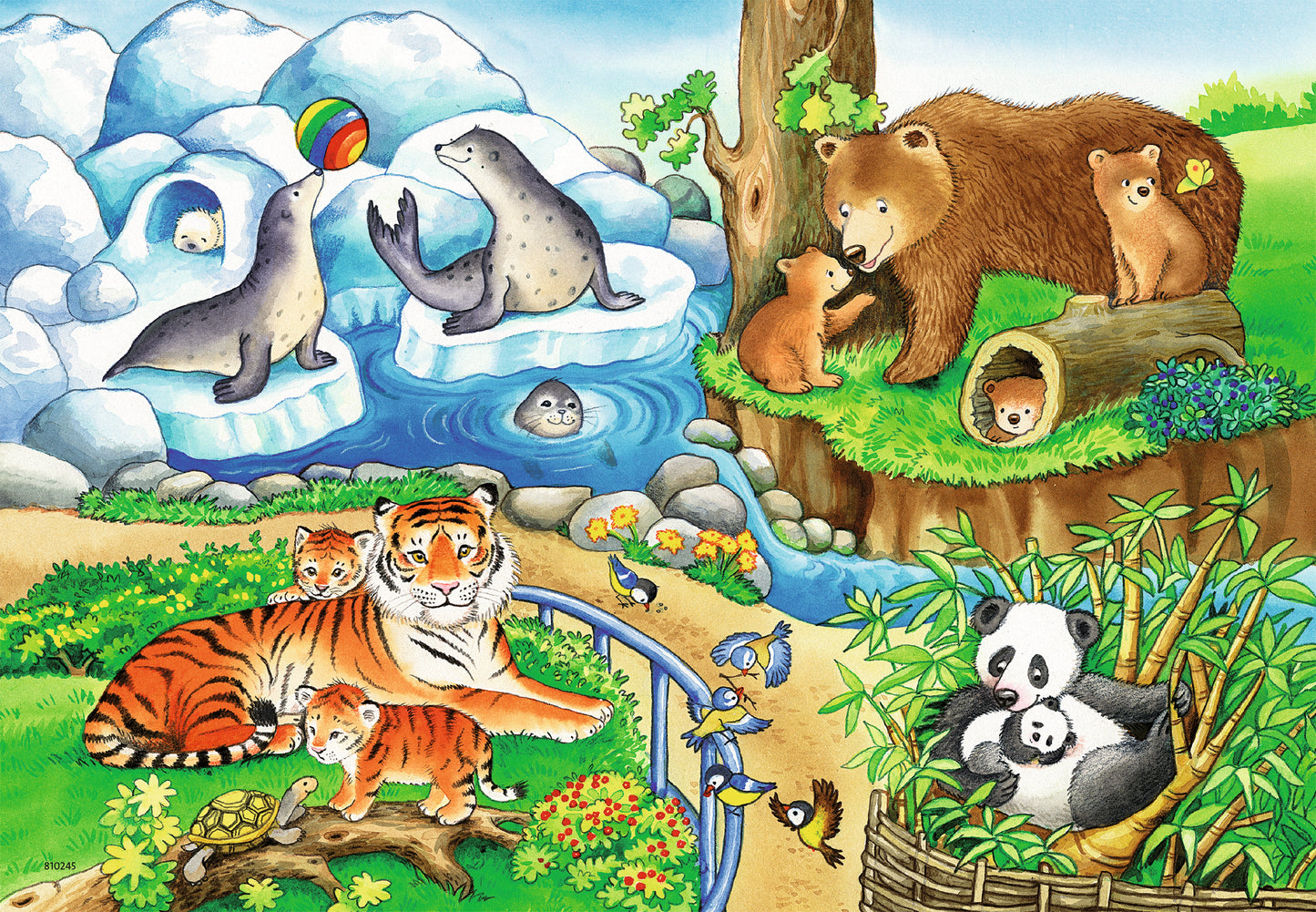 Ravensburger Animals In The Zoo Puzzle
