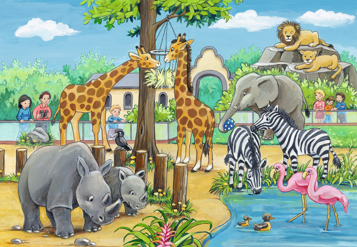 Ravensburger Welcome to the Zoo Puzzle