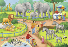 Ravensburger A Day at the Zoo Puzzle 2x24p