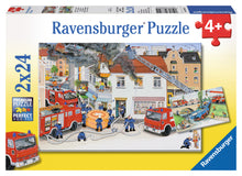 Ravensburger Busy Fire Brigade Puzzle 2x24p