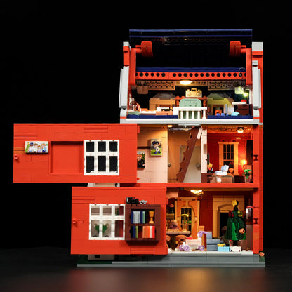 PRE-ORDER | Lumibricks Redbrick Row House