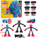 Play-Doh - Marvel Hero Adventure Playset With 3 Marvel Action Figures