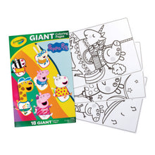 Crayola Giant Coloring Pages Peppa Pig