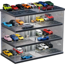 Diorama 1:64 Elevator Parking Lot with Light and Dust Cover