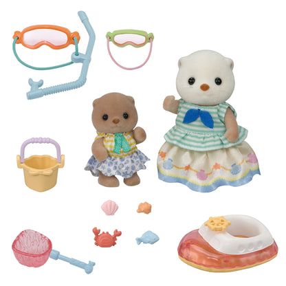 Sylvanian Families Sea Otter Sisters - Splashy Snorkel Set