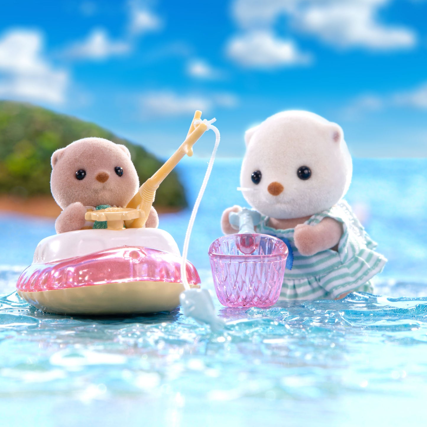 Sylvanian Families Sea Otter Sisters - Splashy Snorkel Set