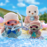Sylvanian Families Sea Otter Sisters - Splashy Snorkel Set