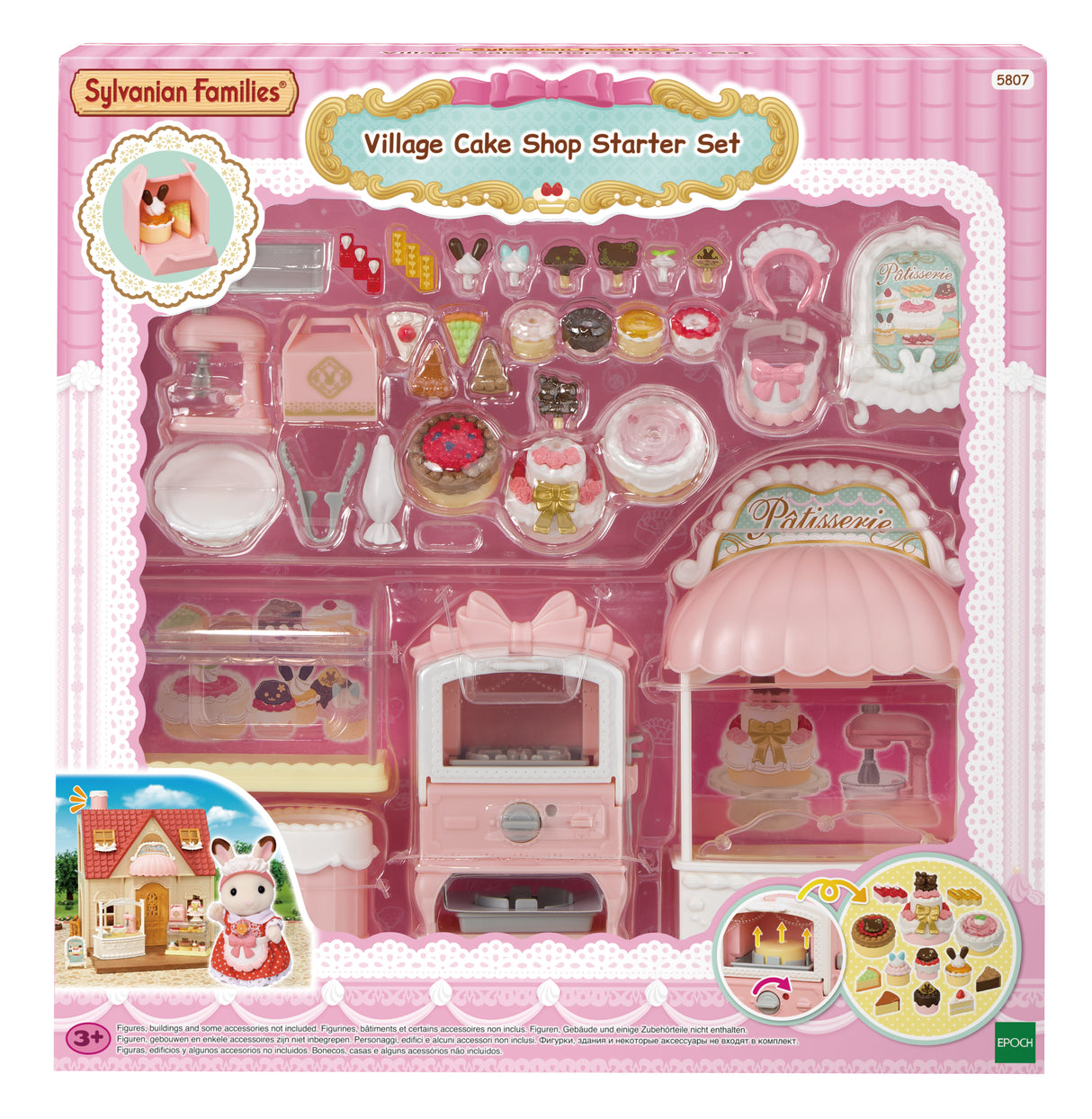 Sylvanian Families Village Cake Shop Starter Set