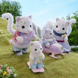 Sylvanian Families Snow Leopard Family