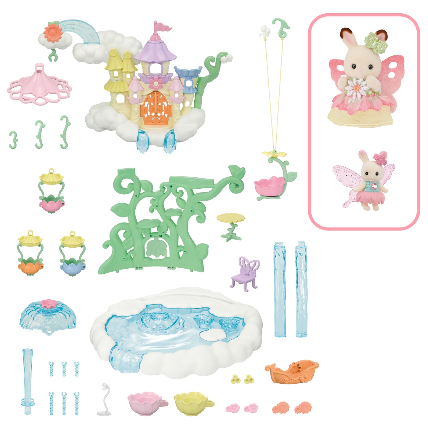 Sylvanian Families Skytop Fairy Castle