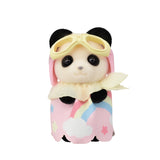 Sylvanian Families Amusement Park Ride Set -Plane & Train