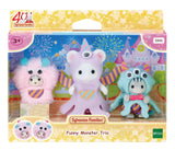 Sylvanian Families Funny Monster Trio