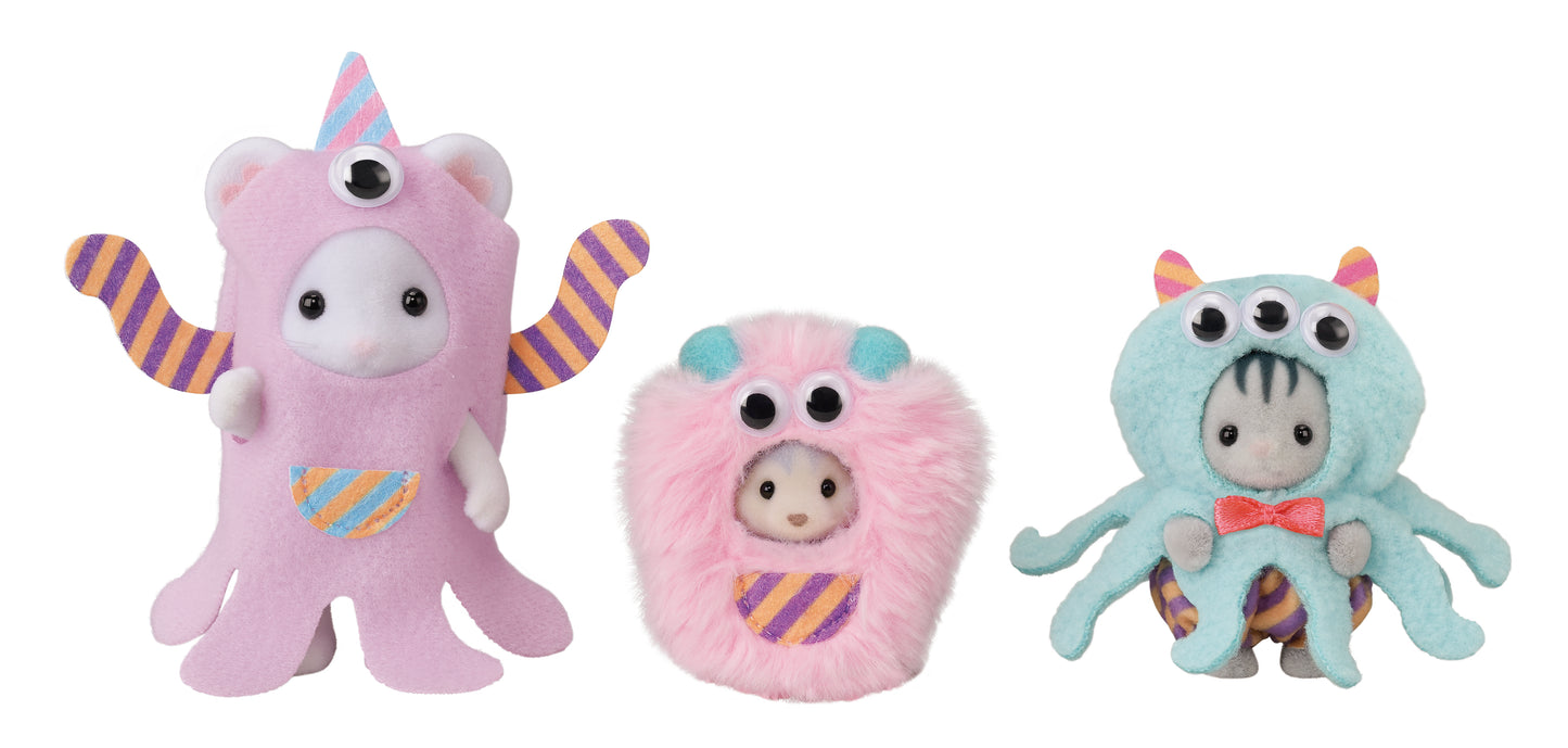 Sylvanian Families Funny Monster Trio