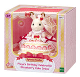 Sylvanian Families Freya's Birthday - Strawberry Cake Dress