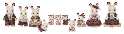 Sylvanian Families Chocolate Rabbit Family Anniversary Set