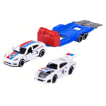 Majorette Porsche Motorsport Race Trailer Panamera Turbo + 935 K3