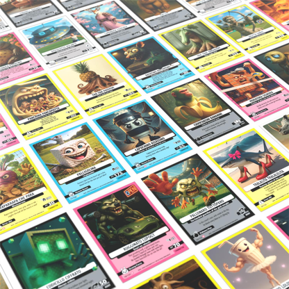 Skifidol Italian Brainrot Trading Card Game Booster Pack (Alpha Series) (24 Pcs) - Box set