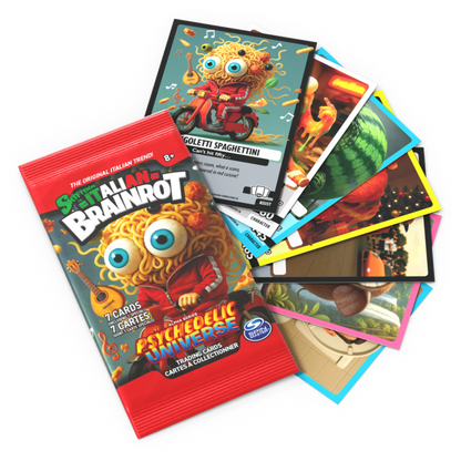 Skifidol Italian Brainrot Trading Card Game Booster Pack (Alpha Series) (24 Pcs) - Box set