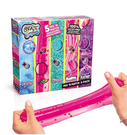 Crazy Sensations Slime Mix 5Pk