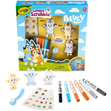 Crayola Scribble Scrubbie Bluey 3pc Deluxe Combo Pack