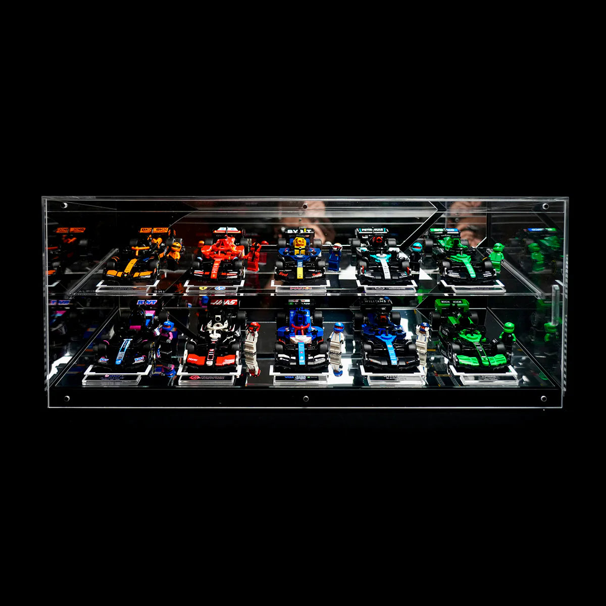 F1 Mini Display Case Display Case For LEGO® Speed Champions F1 cars – Toys