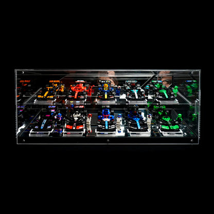 Display Case For LEGO® Speed Champions F1 cars