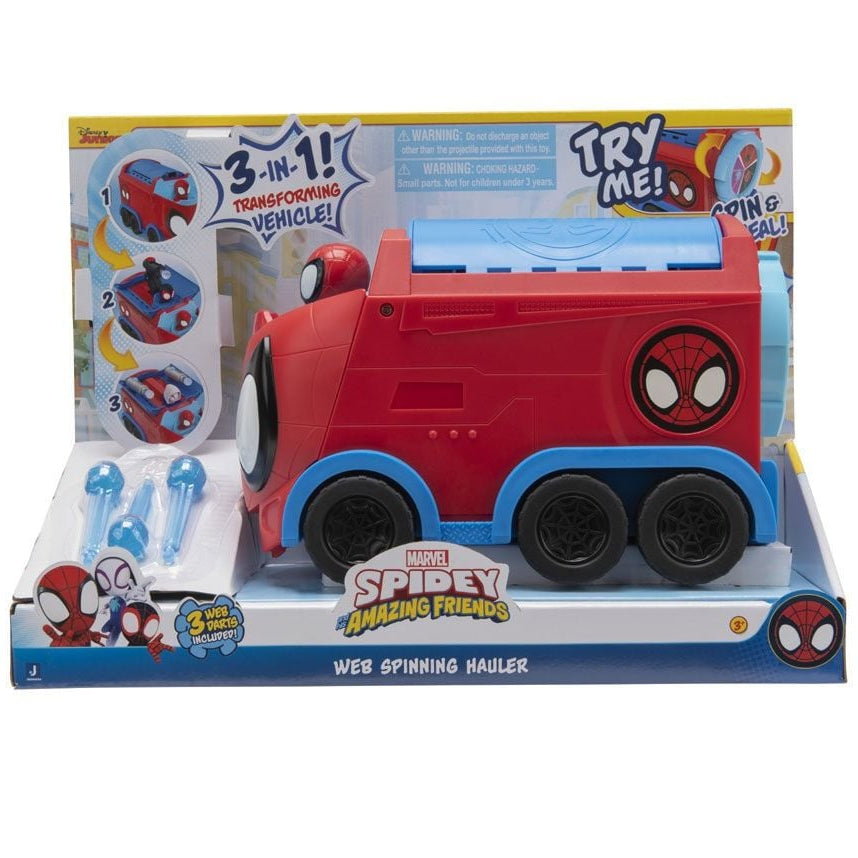 Spidey & His Amazing Friends Web Spinning Hauler