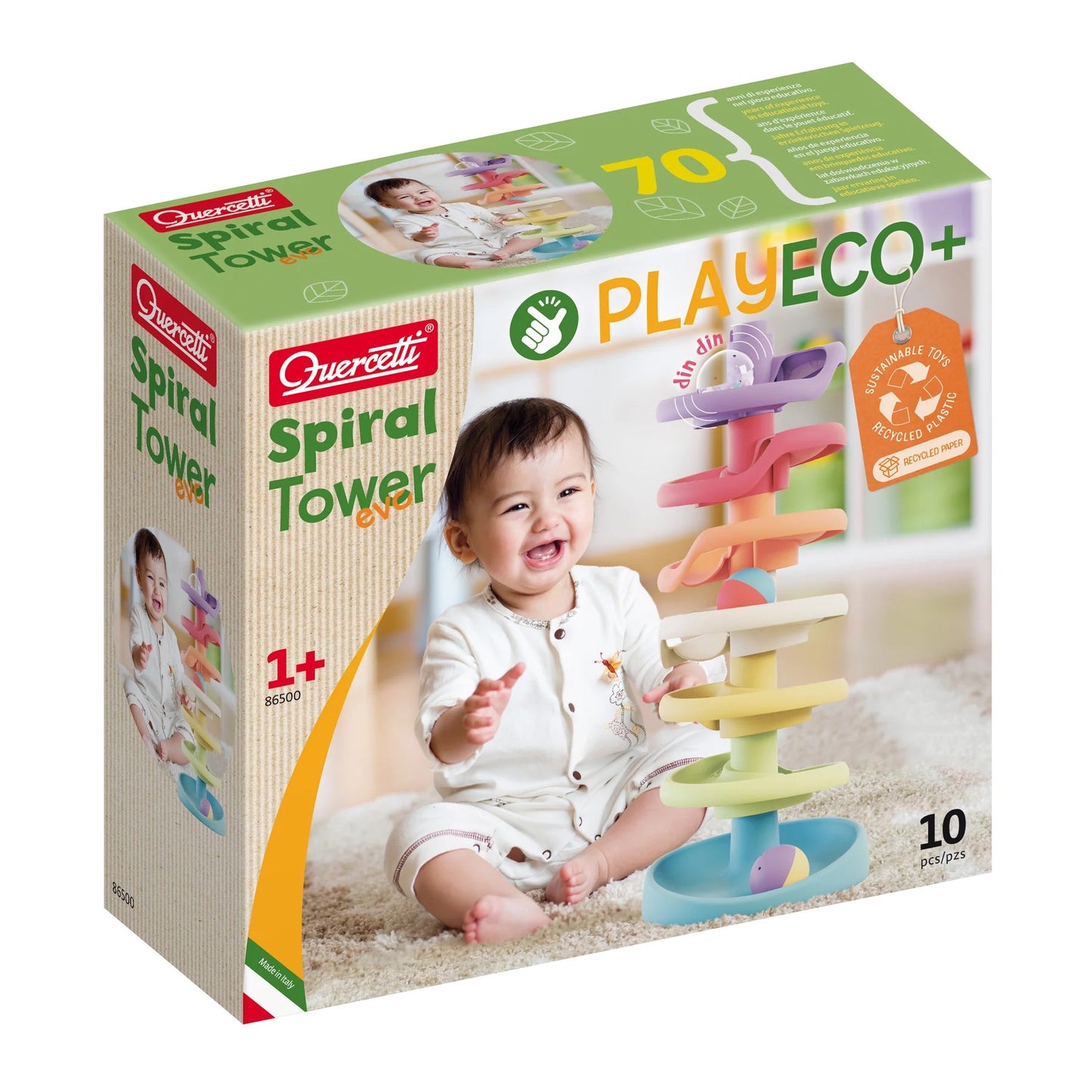 Quercetti Spiral Towe Play Eco+