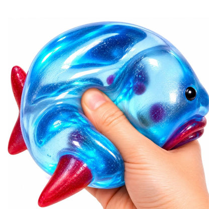 Squishy Translucent 13cm Blobfish Assorted