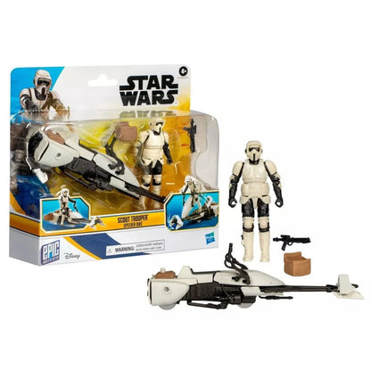 Star Wars 4" Speederbike Scout Trooper