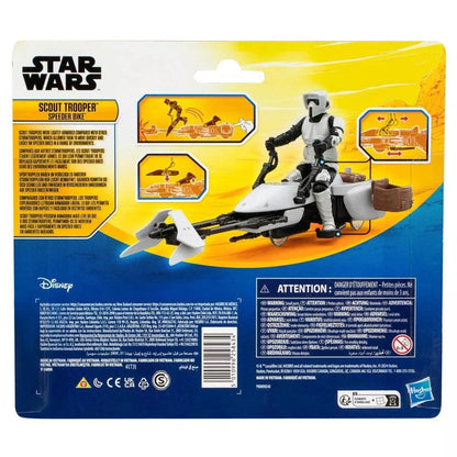 Star Wars 4" Speederbike Scout Trooper