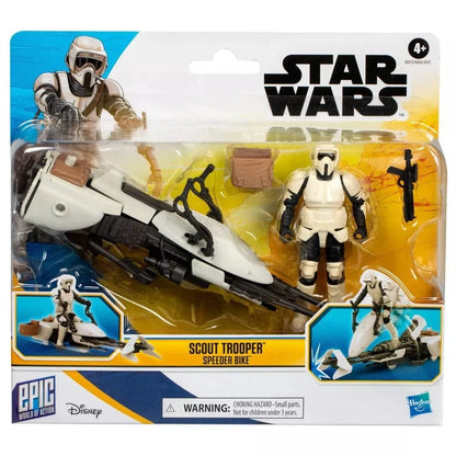 Star Wars 4" Speederbike Scout Trooper