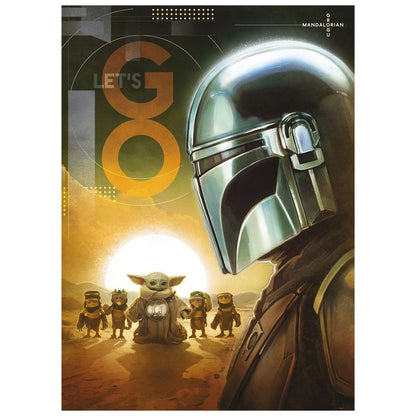 Harlington Kinkade Mandalorian Grogu 1000 Pce Puzzle