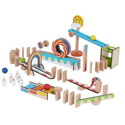 Domino Run Building Set Large
