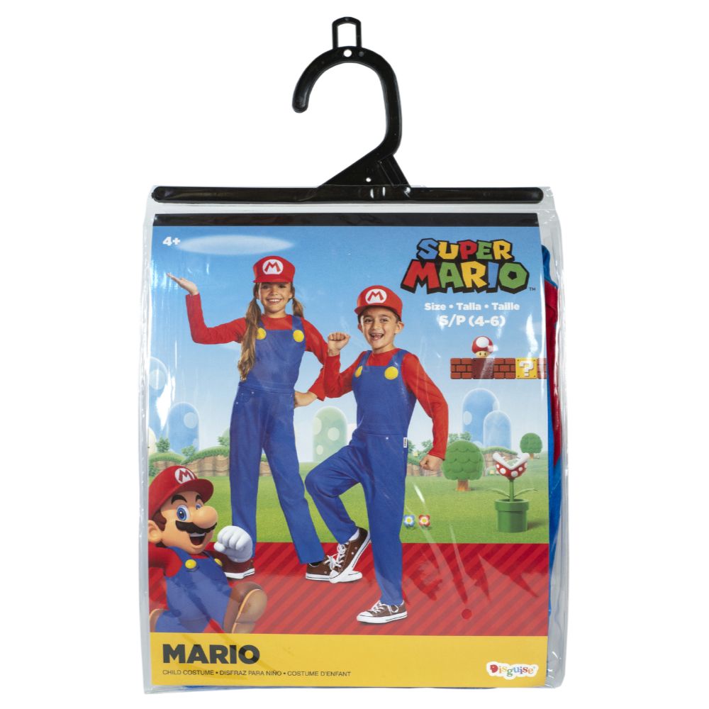 Nintendo Super Mario Value Plus Costume 4-6 years