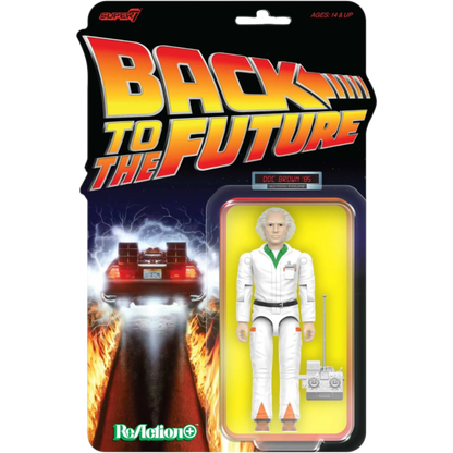 Back To The Future Doc Brown '85 Reaction+ Figure