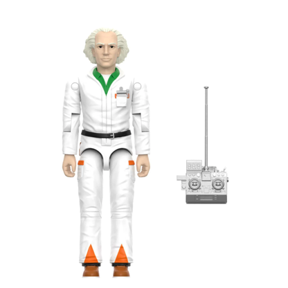 Back To The Future Doc Brown '85 Reaction+ Figure