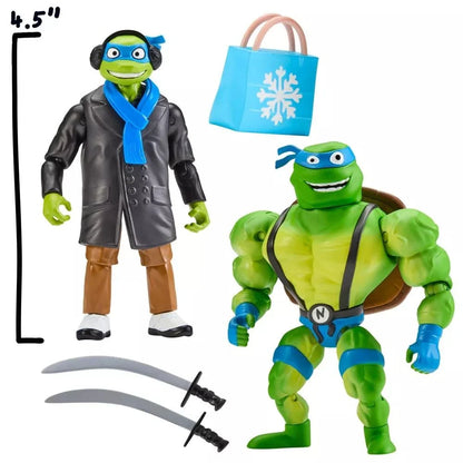 Teenage Mutant Ninja Turtles Knock Off Knockout 2 Pack Leo And Nardo