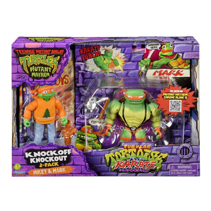 Teenage Mutant Ninja Turtles Knock Off Knockout 2 Pack Mikey And Mark