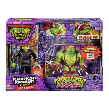 Teenage Mutant Ninja Turtles Knock Off Knockout 2 Pack Raph And Ralph