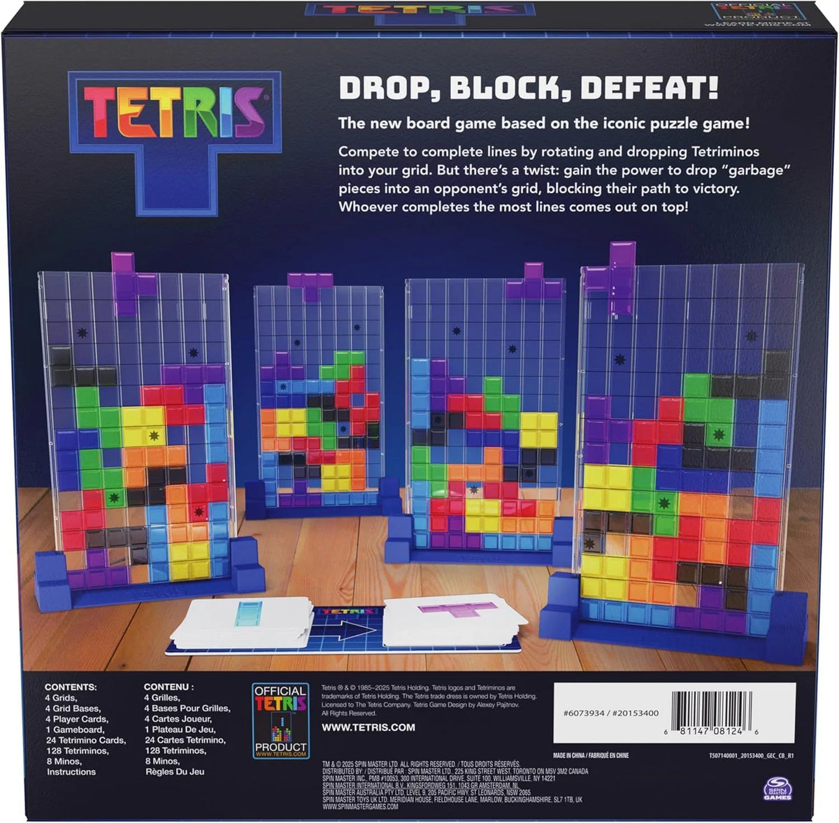Tetris The Board Game