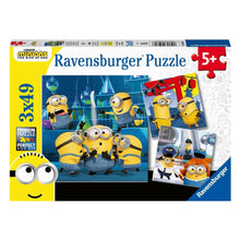 Ravensburger Funny Minions Puzzle 3x49 Pieces