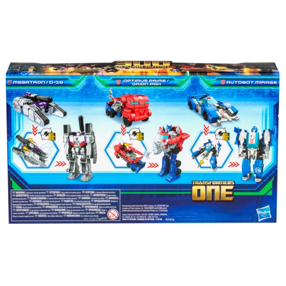 Transformers One Iacon Race 3 Pack Action Figures