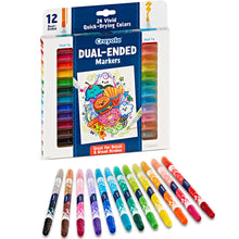 Crayola 12pc Dual-Ended Markers