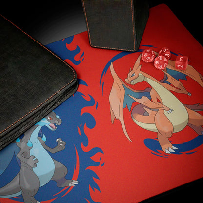 POKEMON Mega Charizard X and Mega Charizard Y Playmat