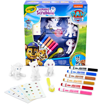 Crayola Scribble Scrubbie 3pc Paw Patrol Deluxe